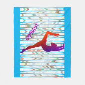 Gymnastique GYMNAST couverture polaire. (Devant)