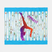 Gymnastique GYMNAST couverture polaire. (Devant (Horizontal))