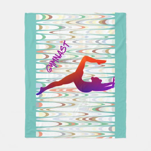 Gymnastique GYMNAST couverture polaire. (Devant)
