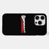 Gymnastique - Gymnaste Abstrait Word Art Swish (Verso Horizontal)