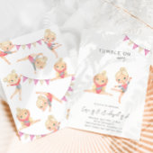 Gymnastique interarmées Invitation d'anniversaire