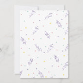 Gymnastique Invitation à la fête d'anniversaire ・  (Dos)