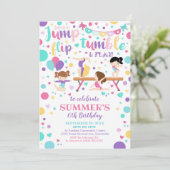 Gymnastique Invitation Anniversaire Gymnastique (Debout devant)