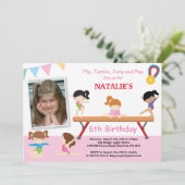 Gymnastique Invitation Anniversaire Gymnastique Ro (Debout devant)