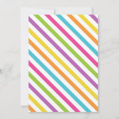 Gymnastique Invitation d'anniversaire (Dos)