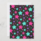 Gymnastique Invitation d'anniversaire / Fille / Ta (Dos)