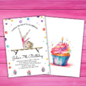 Gymnastique Invitation d'anniversaire | Gymnastiqu