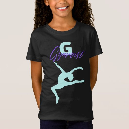 Gymnastique Monogramme G est pour Gymnaste T-Shirt (Devant)