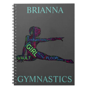 Gymnastique Mot Art Carnet Spiral