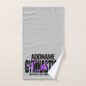 Gymnastique NOM Équipe acrobatique Gymnaste à ress (Serviette à main)