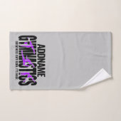 Gymnastique NOM Équipe acrobatique Gymnaste à ress (Serviette à main)