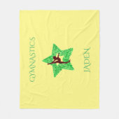 Gymnastique personnalisation de la couverture en t (Devant)