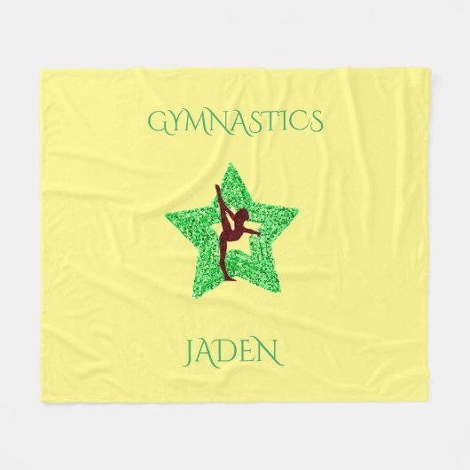 Gymnastique personnalisation de la couverture en t (Devant (Horizontal))