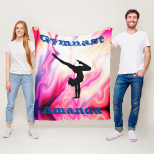 Gymnastique personnalisée Couverture en polaire po