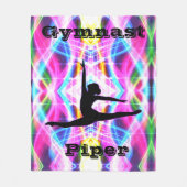 Gymnastique personnalisée Couverture polaire (Devant)