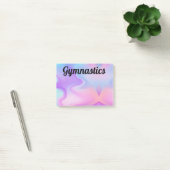 Gymnastique Pink/Purple/Blue Post-It Notes 4 x 3 (Bureau)