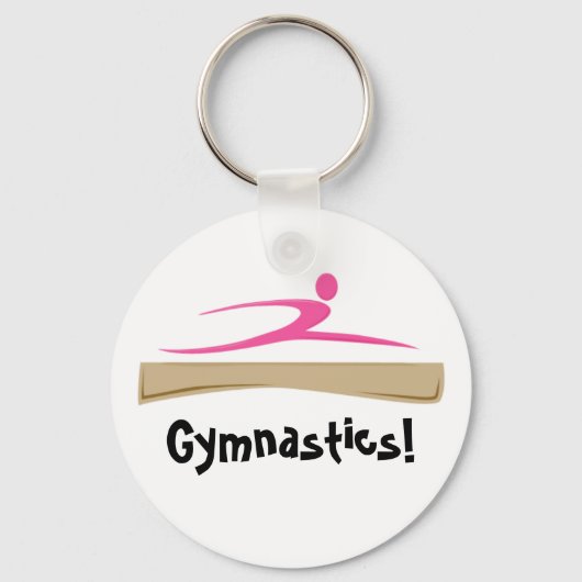 Gymnastique ! Porte-clés (Recto)