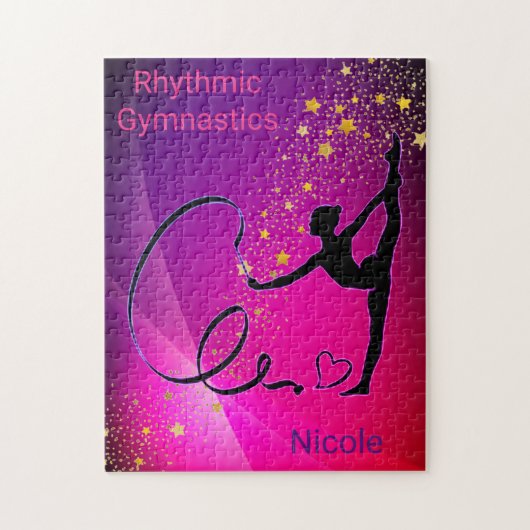 Gymnastique rythmique Filles Puzzle Ruban (Vertical)