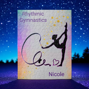 Gymnastique rythmique Filles Puzzle Ruban
