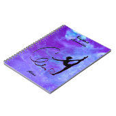 Gymnastique rythmique Ruban Carnet Galaxie (Côté gauche)