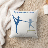 Gymnastique Soeurs Jeter Oreiller (Couverture)