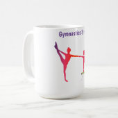 Gymnastique Soeurs Mug (Devant gauche)
