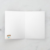 Gymnastique Thème 5ème carte d'anniversaire (Intérieur)