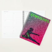 Gymnastique Watermelon Sparkle Neon Word Art (Devant avec enveloppe)