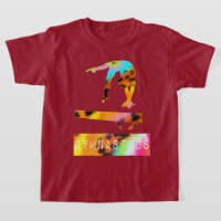 Gymnastique Wild Poster de animal Balance T-shirt