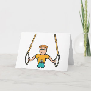 Gymnastische ringing kaart