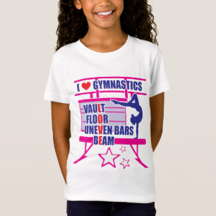Gymnast's - I Love Gymnastics T-shirt