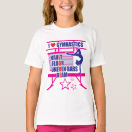 Gymnast's - I Love Gymnastics T-shirt