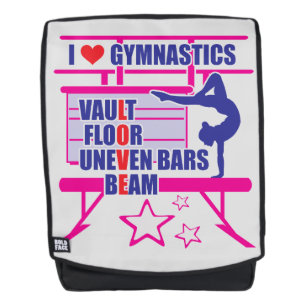 Gymnast's, ik hou van Gymnastiek, Gymnastiek, Gym Rugtassen