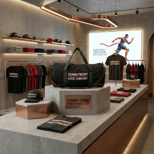 Gymreistas met 'Verplichting Boven Gemak' Plunjezak