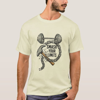Gymwear - Kracht, Kracht, Geen Grenzen T-shirt