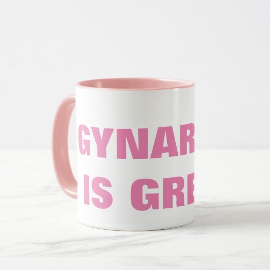 GYNARCHY IS GROOT MOK (Voorkant links)