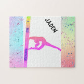 GYNASTICS PUZZLE PERSONNALISÉ ! (Horizontal)