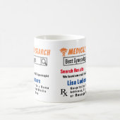 Gynécologue Funny Search Gig Mug (Centre)