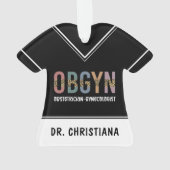 Gynécologue obstétricien OBGYN personnalisé (dos)