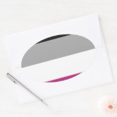 GYNEPHILIA PRIDE OVALE STICKER (Envelop)