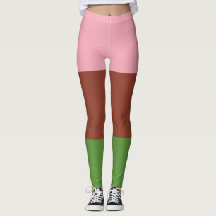 Gynoseksuele Pride Vlag Leggings