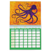 Gyotaku Octopus - Calendrier moyen (Mar 2027)