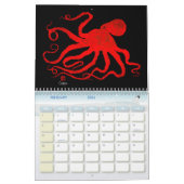 Gyotaku Octopus - Calendrier moyen (Feb 2026)