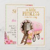 Gypsy Baby shower nodigt uit tot zigeunerhaat Baby Kaart (Voorkant / Achterkant)