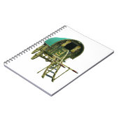 Gypsy bowtop caravan notitieboek (Linkerzijde)