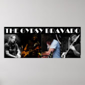 Gypsy Bravado Live Band Poster (Voorkant)