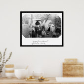 Gypsy Camp in Bethesda, MD 1888 Poster (Keuken)
