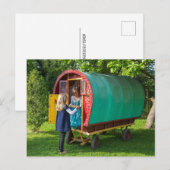 GYPSY CARAVAN BRIEFKAART (Voorkant / Achterkant)