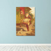 Gypsy Caravan Canvas Afdruk (Insitu (Houten vloer))