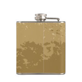 Gypsy caravan wagon heupfles (Achterkant)